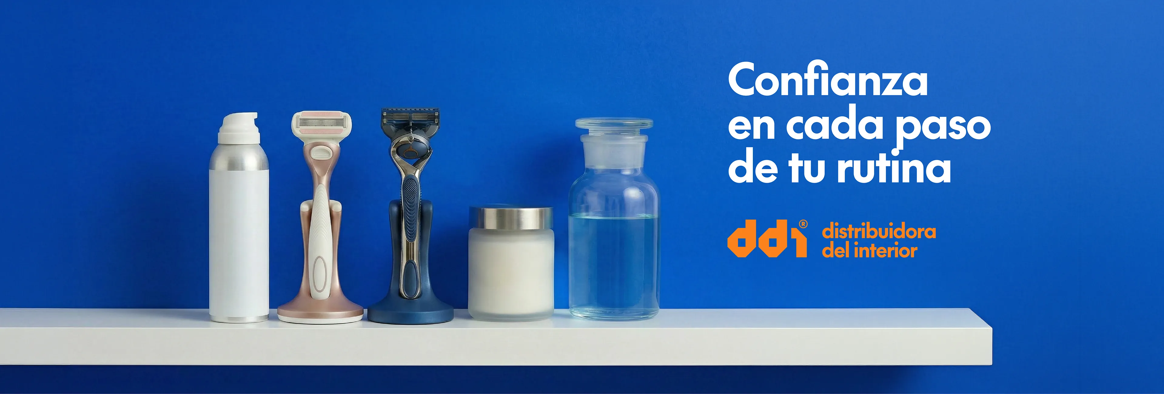 Banner de productos de cuidado personal - DDI Distribuidora