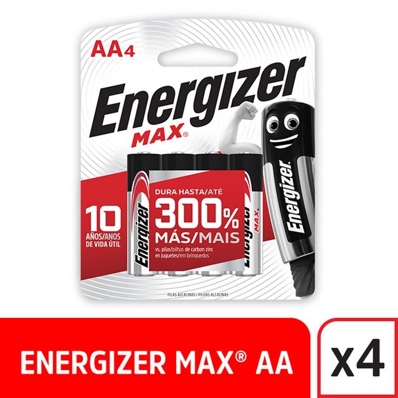 Imagen de ENERGIZER MAX AA X 4u