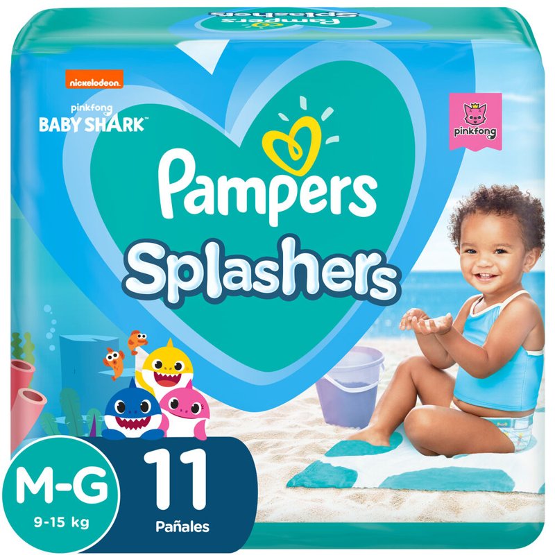 Imagen de PAMPERS SPLASHERS G 11u