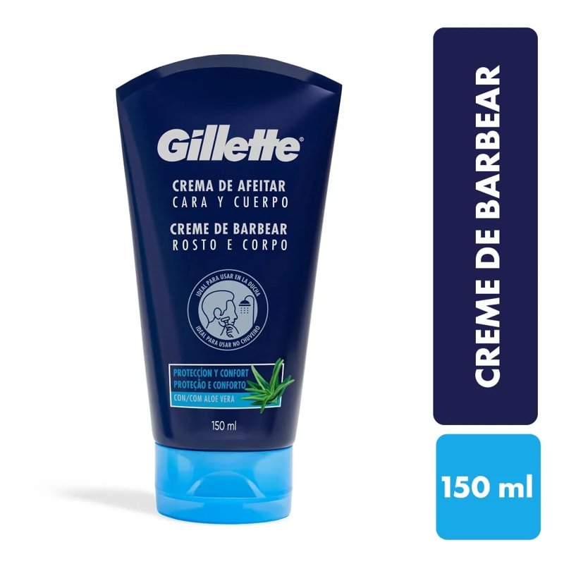 Imagen de GILLETTE CREMA DE AFEITAR PROT Y CONFORT 150ml