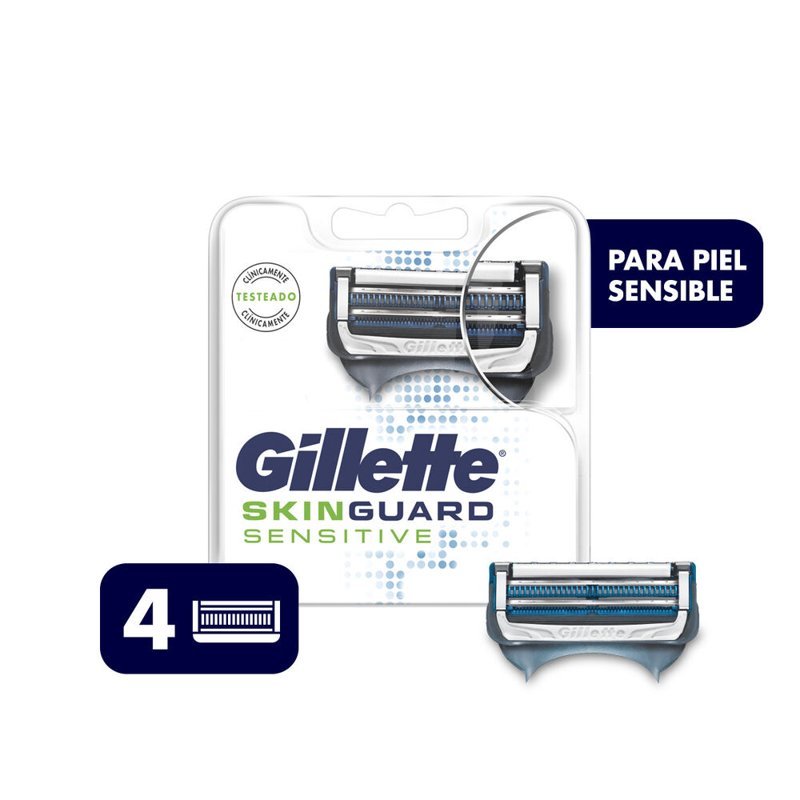 Imagen de GILLETTE SKINGUARD SENSITIVE CARTUCHO 4u