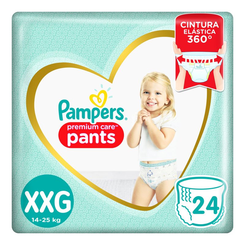 Imagen de PAMPERS PANTS PREMIUM CARE XXG 24u