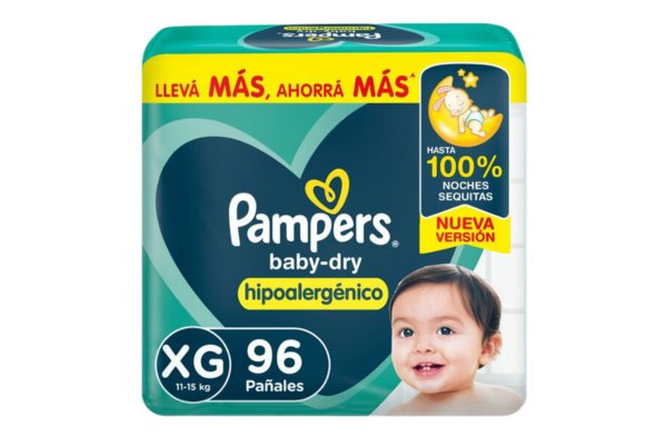 PAMPERS BABYDRY XG 96