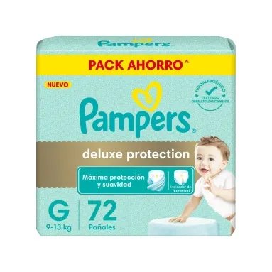 PAMPERS DELUXE PROTECTION G 72u