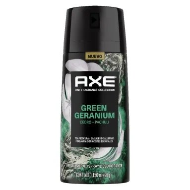 Imagen de AXE GREEN GERANIUM DEO 150ml