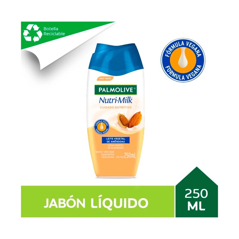 Imagen de PALMOLIVE JAB LIQ P-CUERPO NUTRIMILK ALMENDRA 250