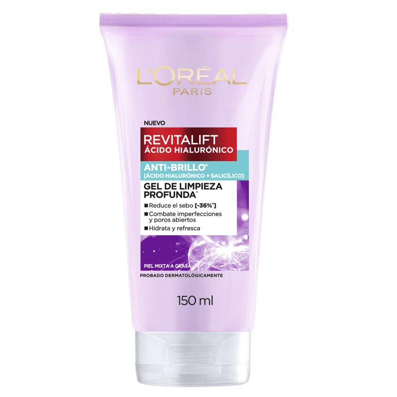 Imagen de LOREAL REVITALIFT GEL LIMPIEZA P-MIX A GRASA 150m