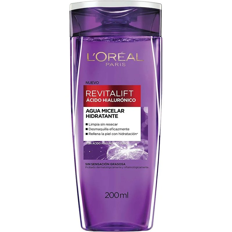 Imagen de LOREAL DEMAQ AGUA MICELAR HIDRATANTE 200 ml