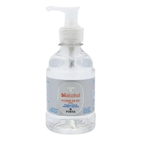 Imagen de PORTA BIALCOHOL ALCOHOL EN GEL SUAVE C-VAL 250 ml