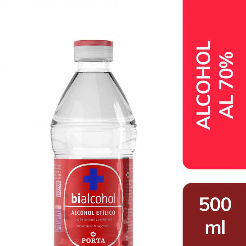 Imagen de BIALCOHOL PORTA AL 70% 500ml