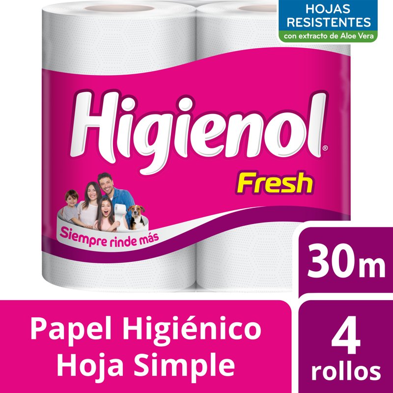 HIGIENOL EXPORT PLUS FRESH 4 X 30mts