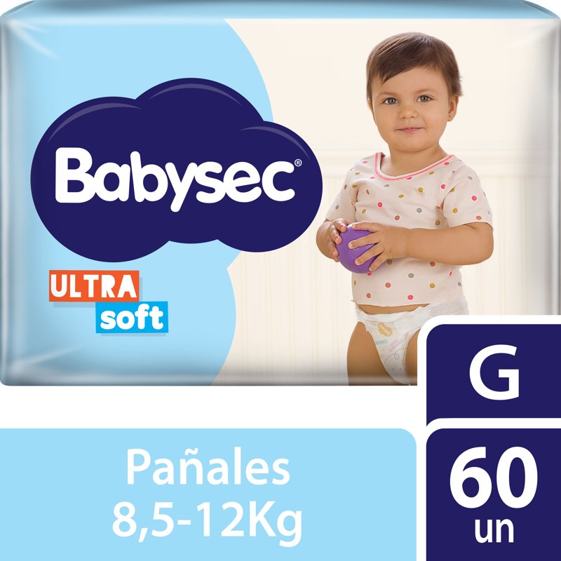 Imagen de BABYSEC ULTRA SOFT G 60u