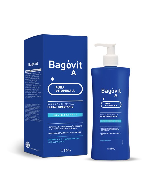 Imagen de BAGOVIT A EMULSION PIEL EXTRA SECA 350grs