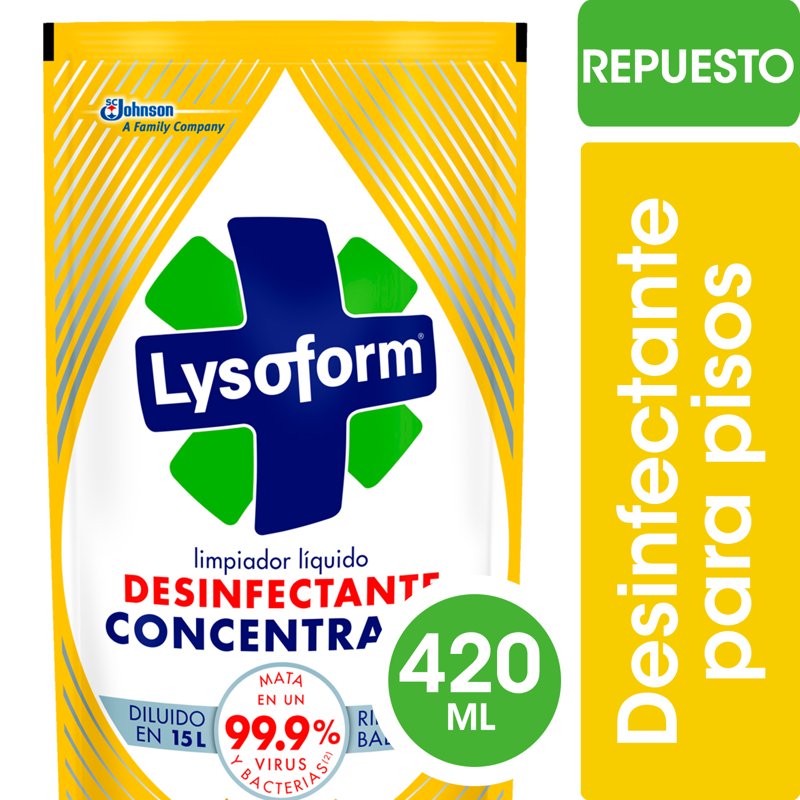 Imagen de LYSOFORM LIQ DESNF CITRICO DP 420ml