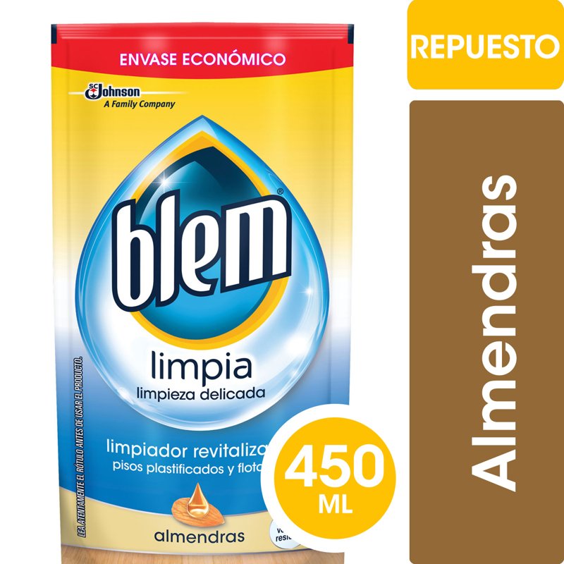 Imagen de BLEM PISOS PLASTIF C-ALMEND DP 400ml