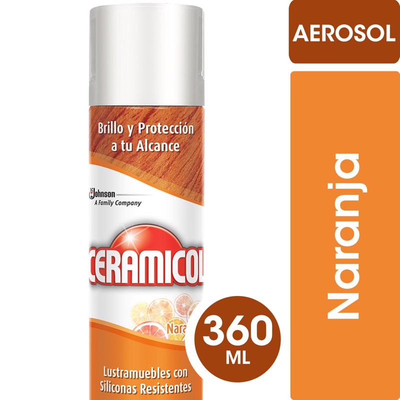 Imagen de CERAMICOL BRISHINE NARANJA 360ml