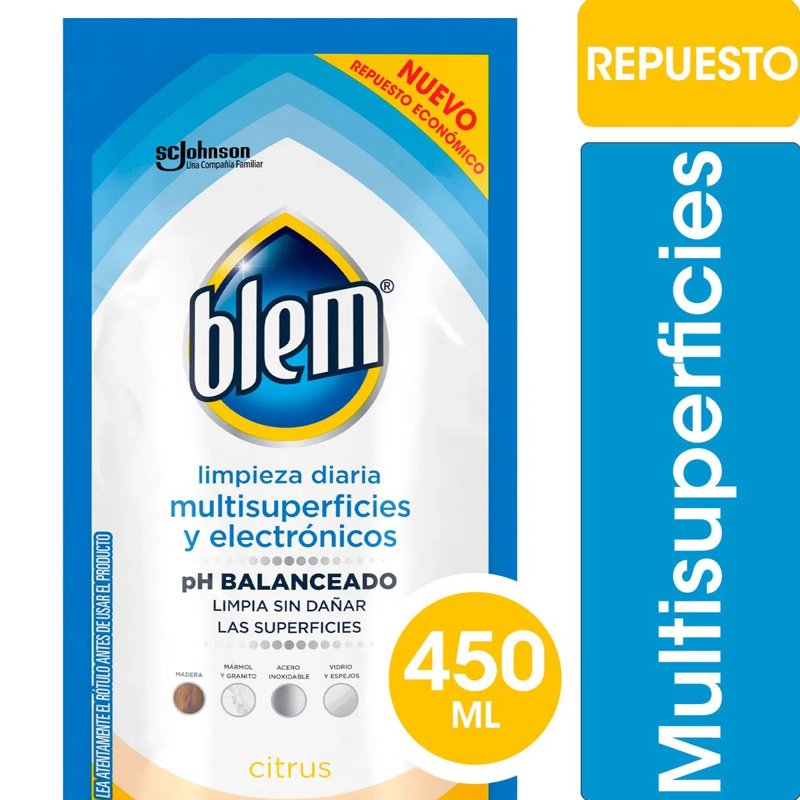 Imagen de BLEM MULTISUP Y ELECTRONICOS CITRUS DP 450ml