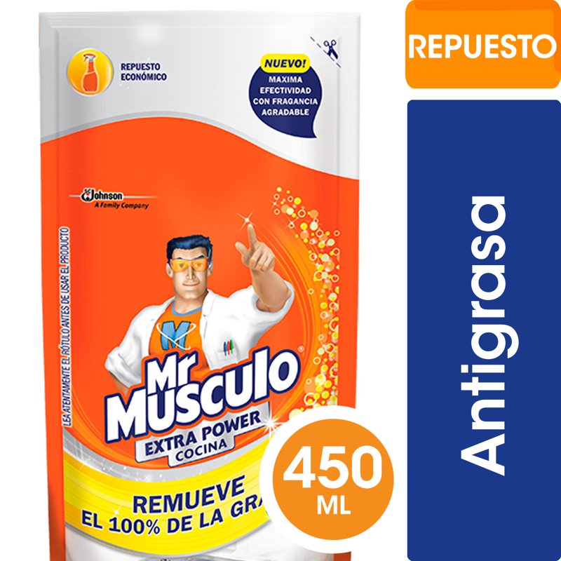 Imagen de MR MUSC COCINA PLATINUM DP 450ml