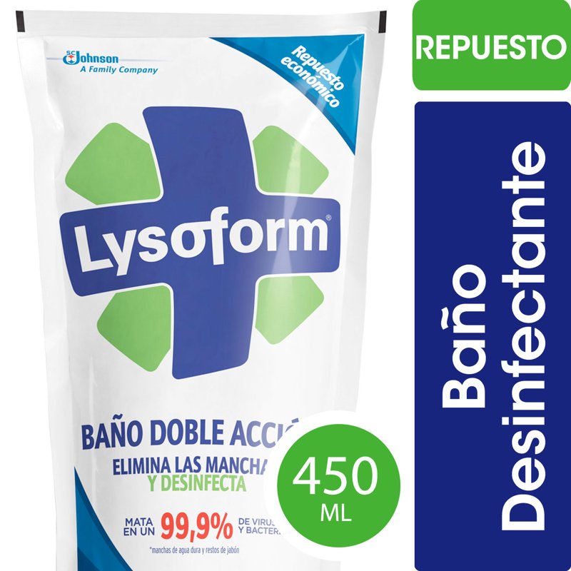 Imagen de LYSOFORM BAÑO DOBLE ACCION DP 450ml