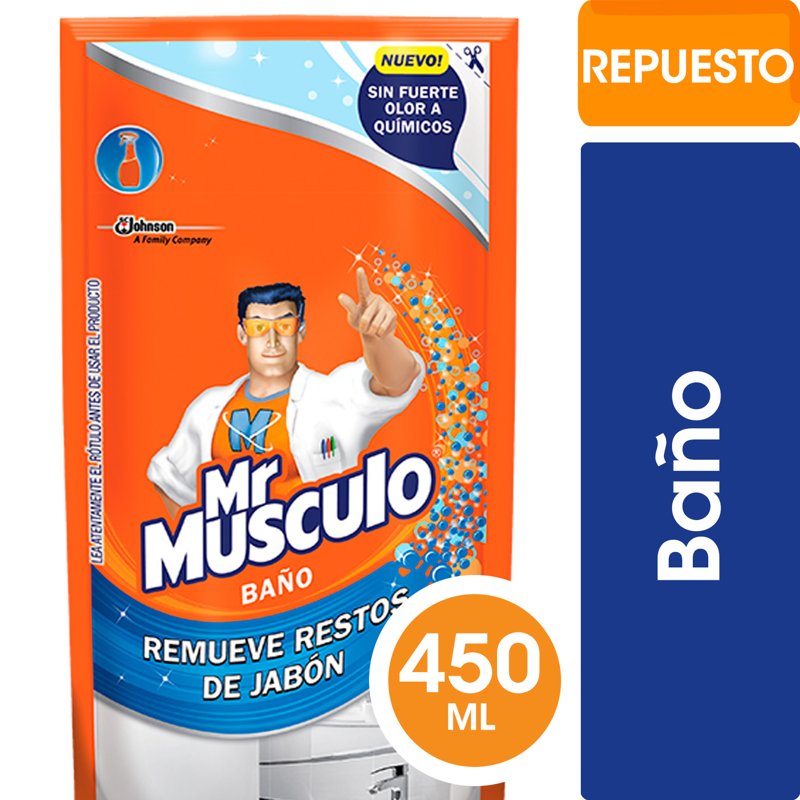 Imagen de MR MUSC BAÑO DP 450ml