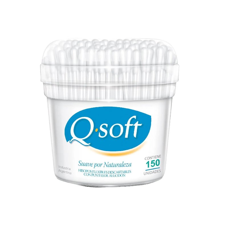 Imagen de QSOFT HISOPOS POTE 150u