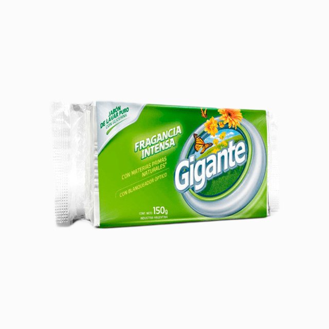 Imagen de GIGANTE JABON BLANCO PURO 1 X 150grs