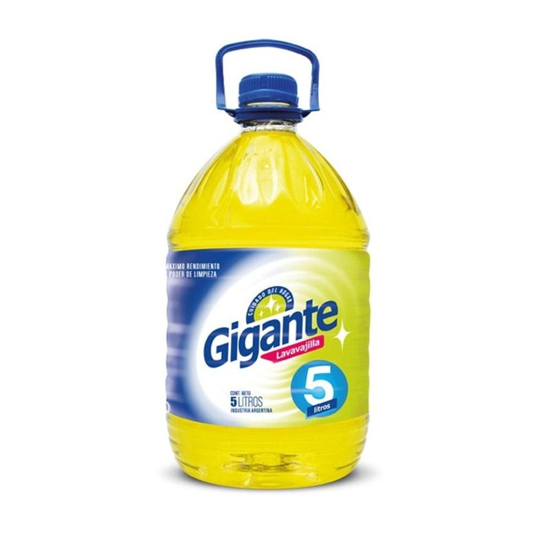 Imagen de GIGANTE LIMP LIQ LIMON 5 Lts