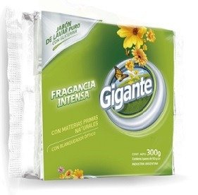 Imagen de GIGANTE JABON BLANCO PURO 2 X 150grs