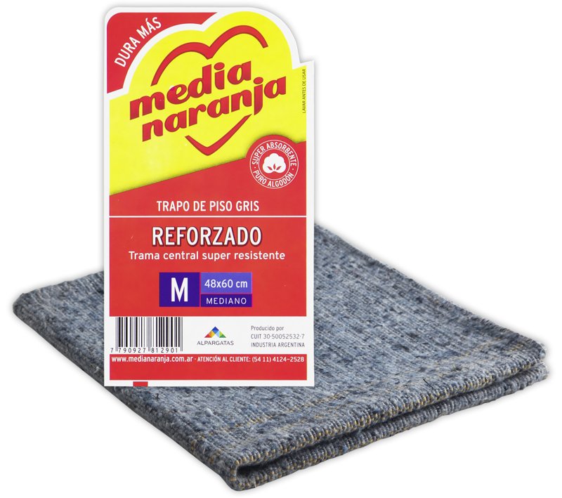 Imagen de MEDIA NARANJA TR PISO GRIS CLASICO MED