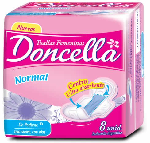 Imagen de DONCELLA POCKET NORMAL C-ALAS SUAVE S-PERF 8u