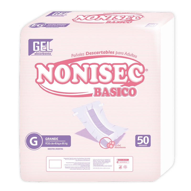 NONISEC BASICO C-GEL GRANDE 50u