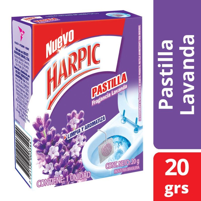 Imagen de HARPIC PASTILLA PARA INODORO LAV 20gr