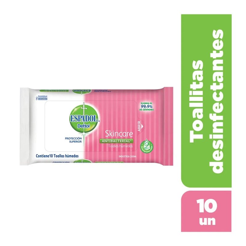 Imagen de ESPADOL TOALL SKINCARE 10u