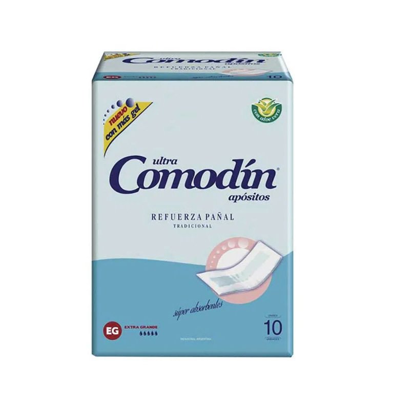 Imagen de COMODIN APOSITO TRADICIONAL EXT-GDE 10u