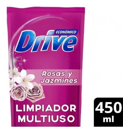 Imagen de DRIVE LIMP LIQ MULTIUSOS ROSAS Y JAZ 450ml