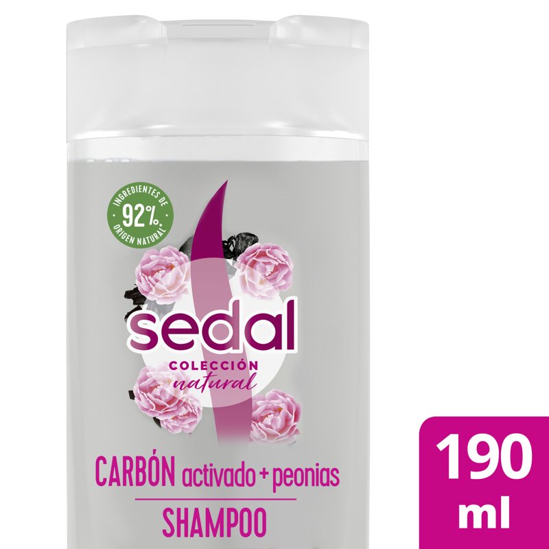Imagen de SEDAL SH CARBON ACTIVO Y PEONIAS 190ml