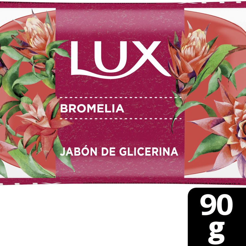 Imagen de LUX JAB GLICERINA BROMELIA 90grs