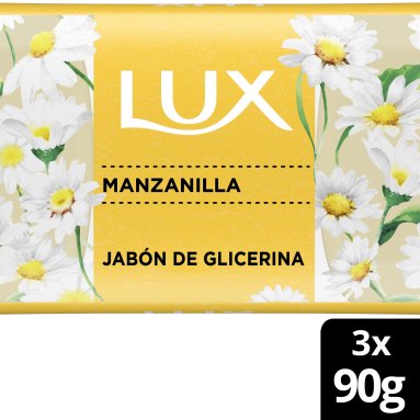 Imagen de LUX JAB GLICERINA MANZANILLA 3X90grs