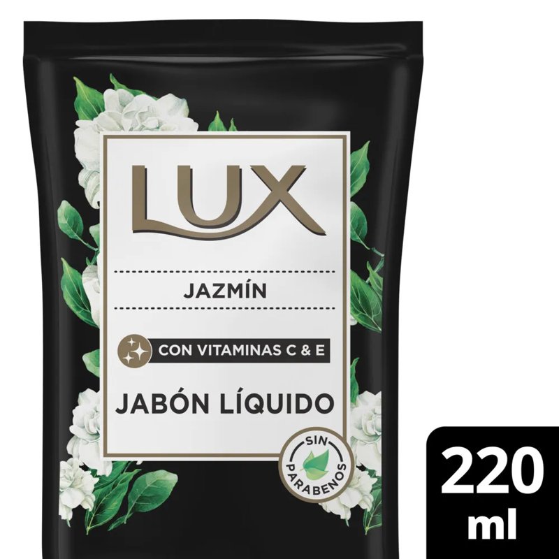 Imagen de LUX JABON LIQ P-MANOS JAZMIN DP 220ml