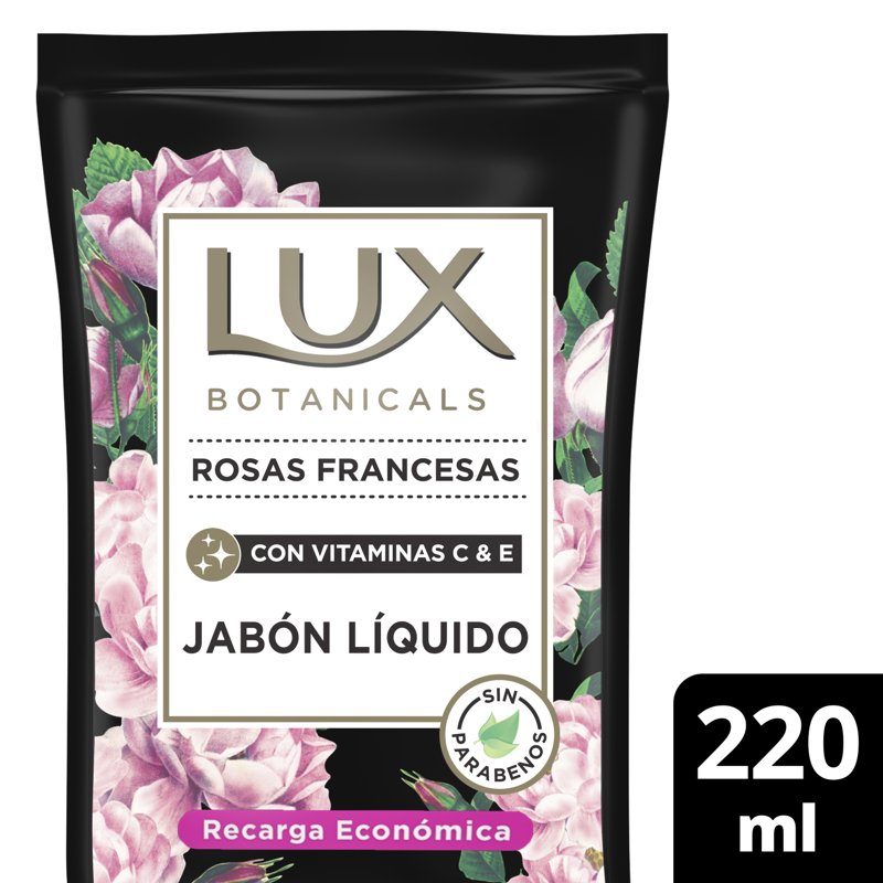 Imagen de LUX JABON LIQ P-MANOS ROSAS FRANCESAS DP 220ml