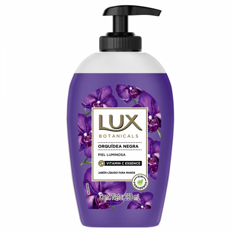Imagen de LUX JABON LIQ P-MANOS ORQUIDEAS NEGRAS 250ml