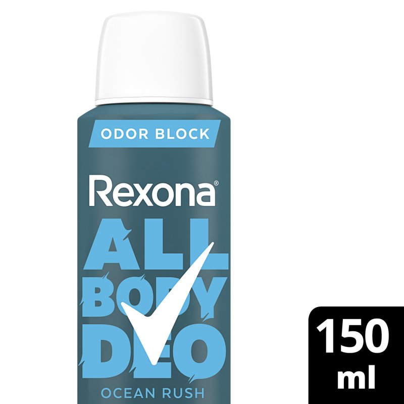 Imagen de REXONA ALL BODY DEO OCEAN RUSH MASC 150ml