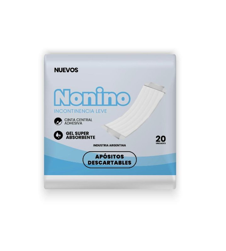 Imagen de NONINO APOSITO INCONTINENCIA LEVE 20u
