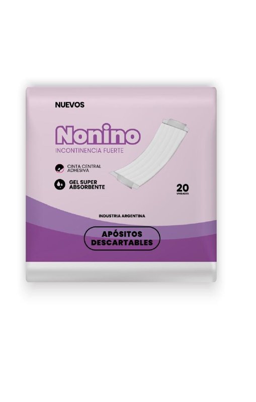 Imagen de NONINO APOSITO INCONTINENCIA FUERTE 20u