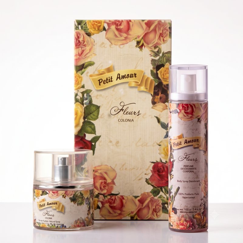 Imagen de PETIT FLEURS EST COLONIA 50ml + BODY SPRAY 100ml
