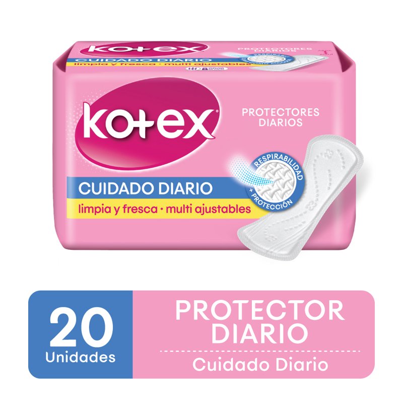 Imagen de KOTEX PD CUIDADO DIARIO 20u
