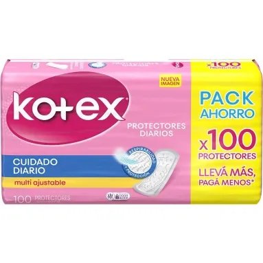Imagen de KOTEX PD CUIDADO DIARIO 100u