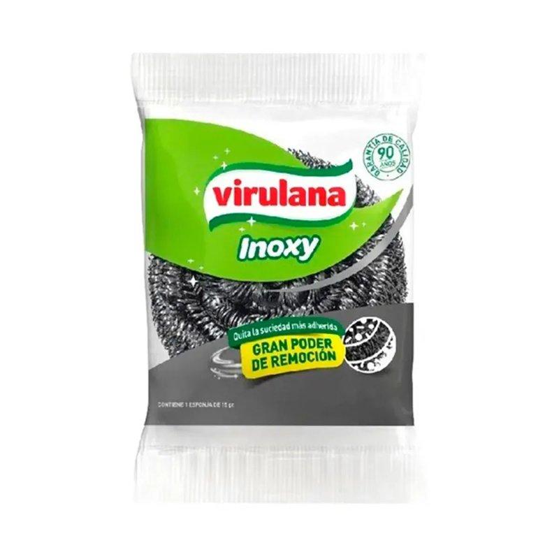 Imagen de VIRULANA INOXY ESPONJA DE AC-INOX. X 16g