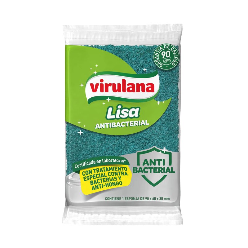 Imagen de VIRULANA ESPONJA ANTIBACTERIAL LISA