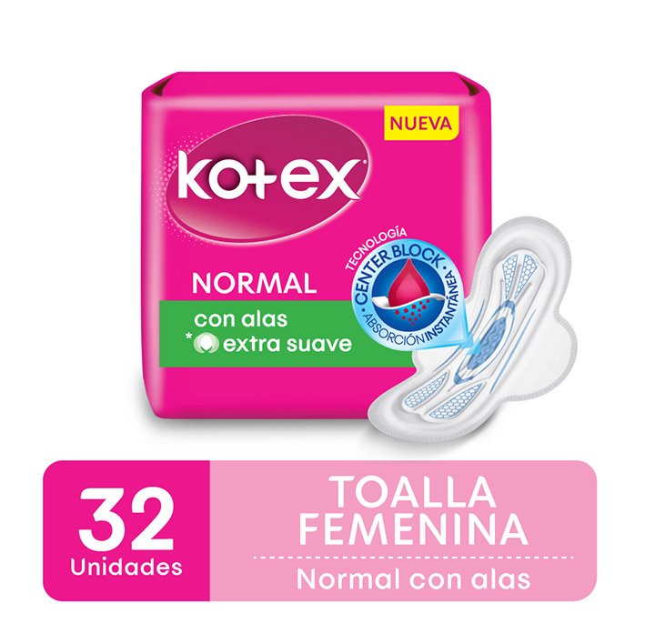 Imagen de KOTEX EXTRA PROTECCION C-ALAS 32u